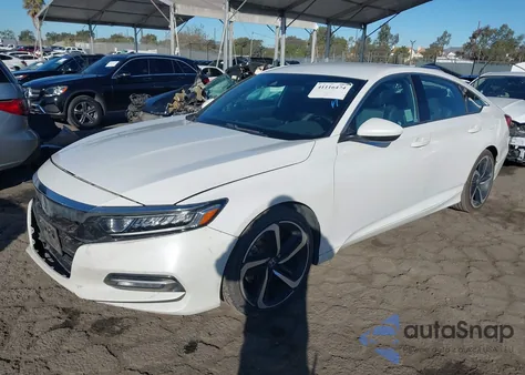 2018 Honda Accord Sport z USA, uszkodzony, nr VIN 1HGCV1F30JA259686